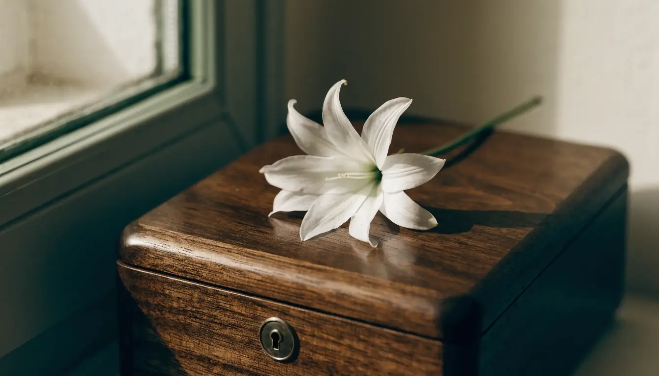 A white rose on folded documents — wrongful death claims for Oceanside families